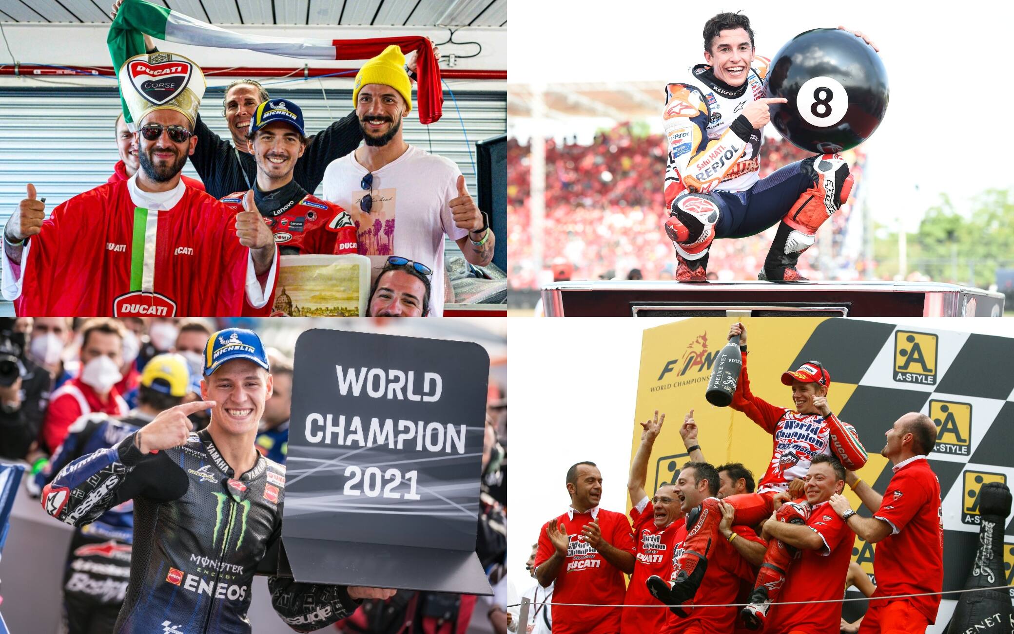 MotoGP, tutte le nazioni che hanno vinto i Mondiali in top class classifica Sky Sport